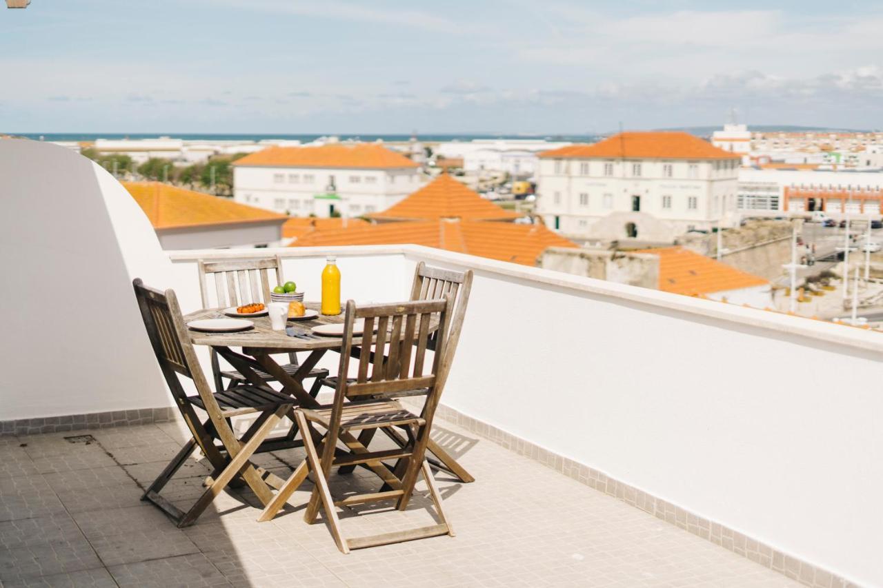 Best Houses 45 - Beautiful Ocean And City View Peniche Bagian luar foto